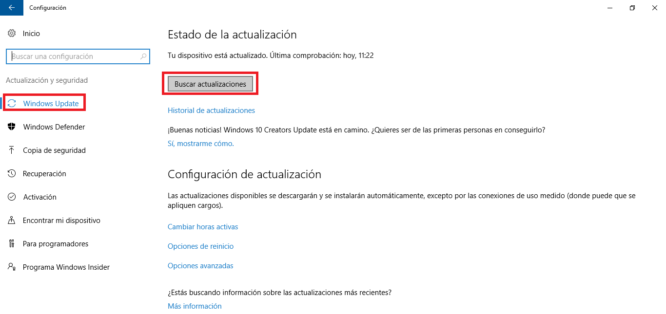 Como Actualizar A Windows 10 Creators Ahora En Tu Ordenador Windows 10 Creadores 1515